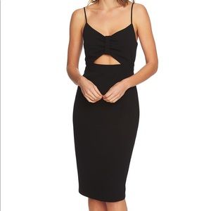 Black cutout dress